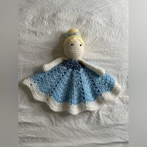 Baby cuddle Crocheted Cinderella toy